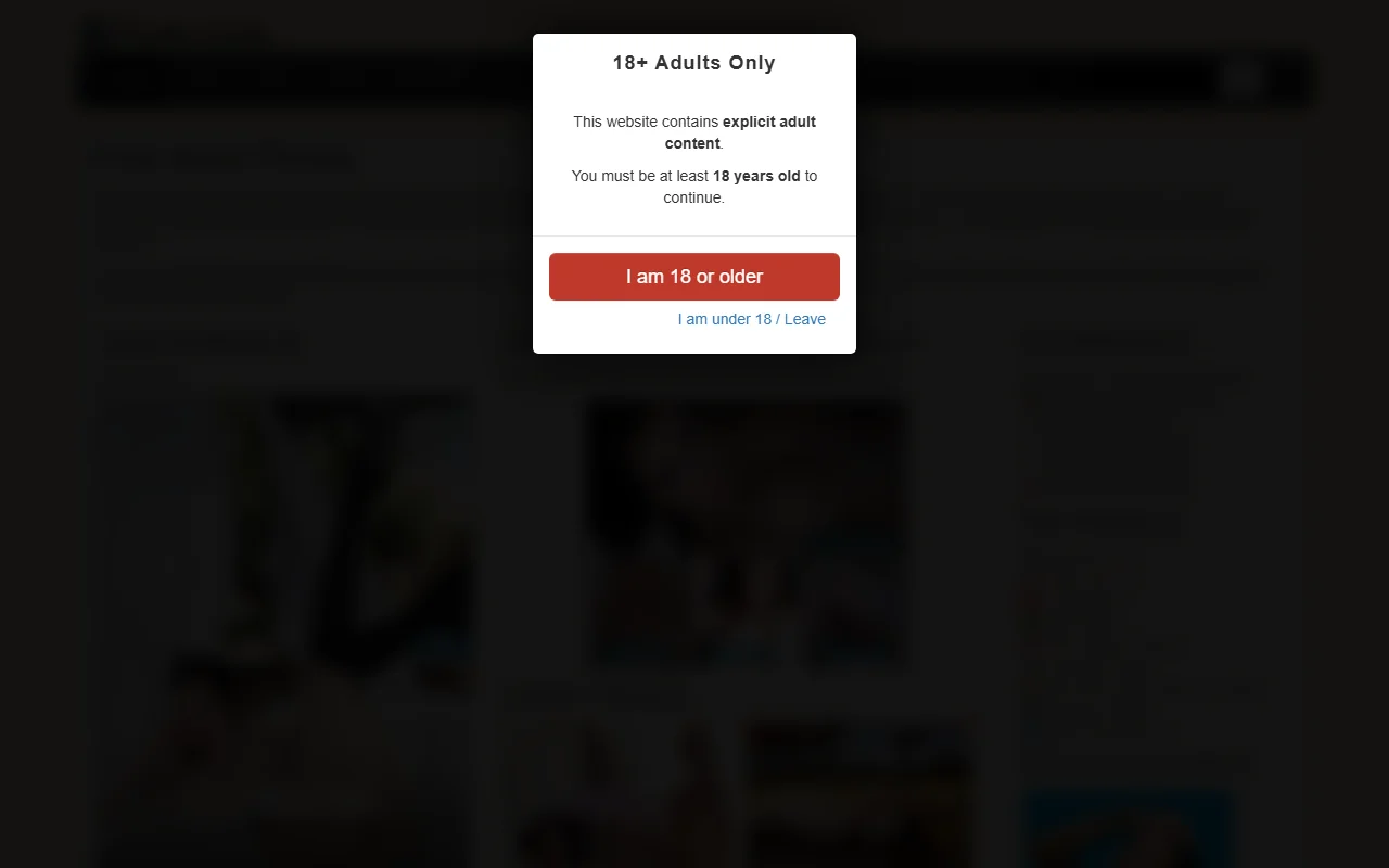 Screenshot of Nude Gals